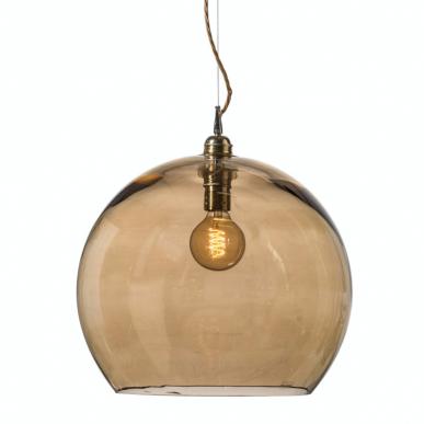 Chestnut Rowan Globe Pendant
